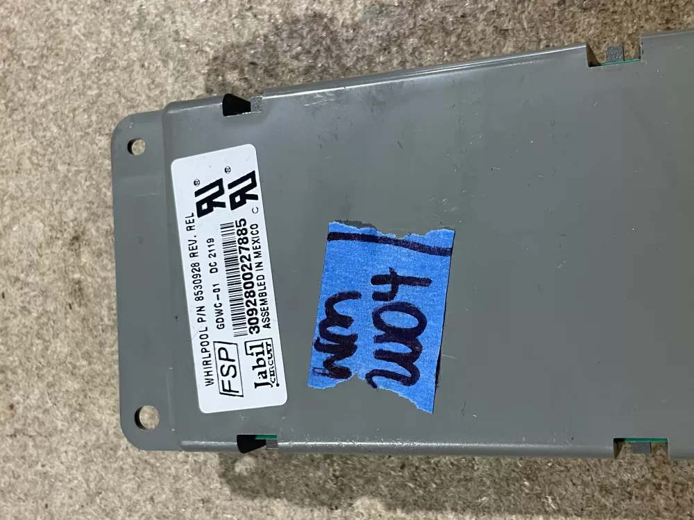 Whirlpool Kenmore 8530928 Dishwasher Control Board AZ59492 | Wm2004