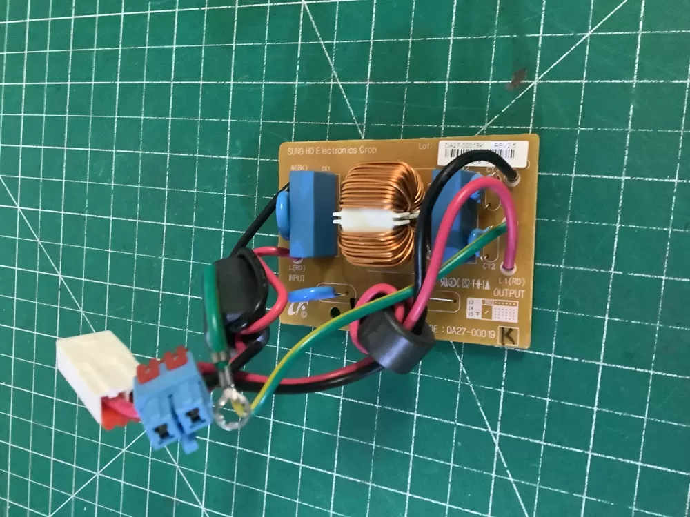 Samsung DA27-00019K Refrigerator Control Board Filter Noise AZ199050 | NR2774