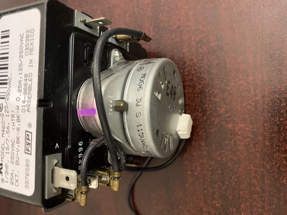 Whirlpool 8299771 PD00003266 WP8299771 3976585 Dryer Timer AZ37376 | BK164