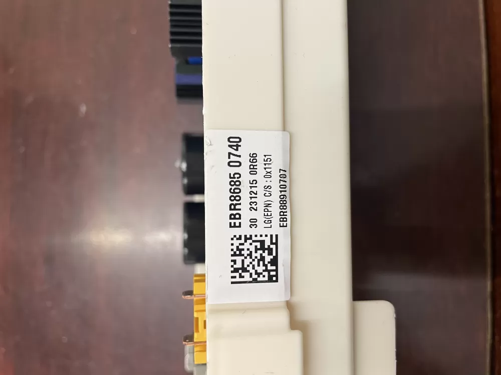 LG EBR88910707 EBR86850740 Washer Main Power Control Board AZ34275 | KMV372