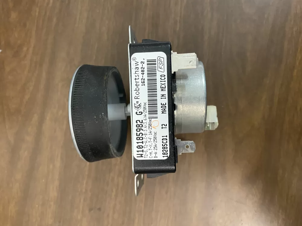 Whirlpool  Maytag  Kenmore AP6016541 W10185982 WPW10185982VP WPW10185982 PS11749831 Dryer Timer