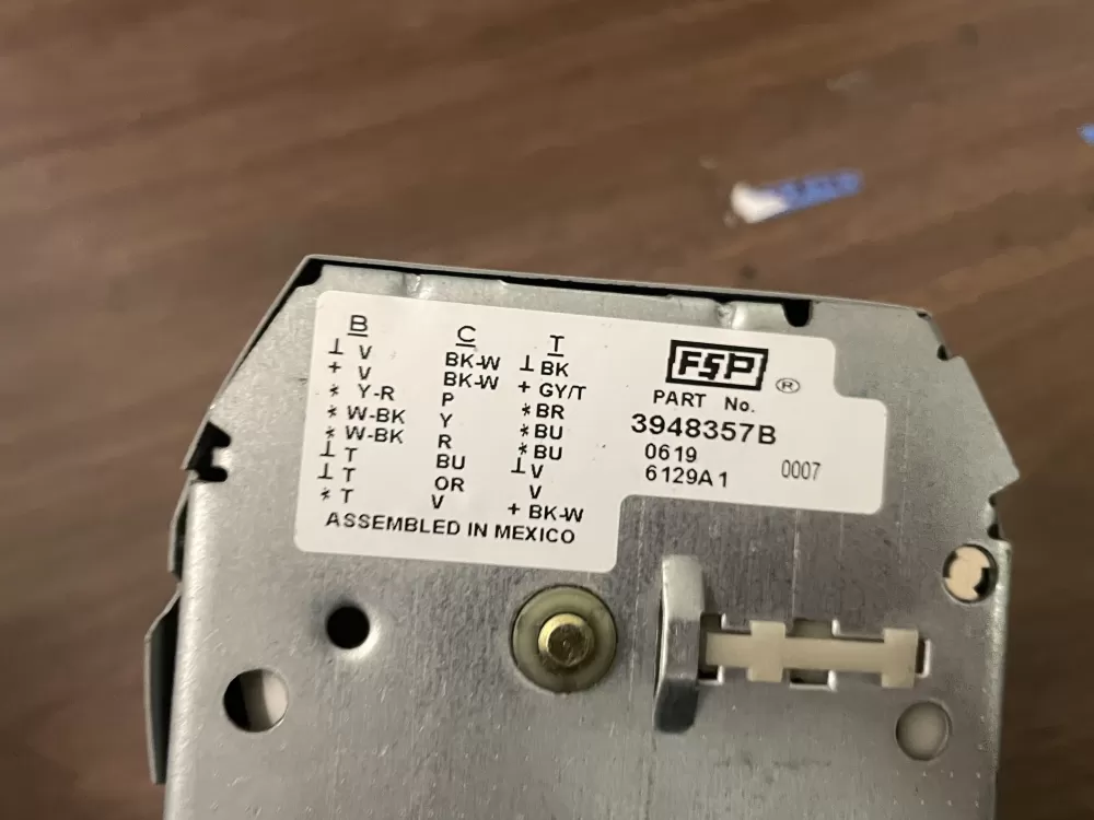 Whirlpool Kenmore Roper 3948357B Wp3948357 Washer Timer AZ99966 | Wm2075