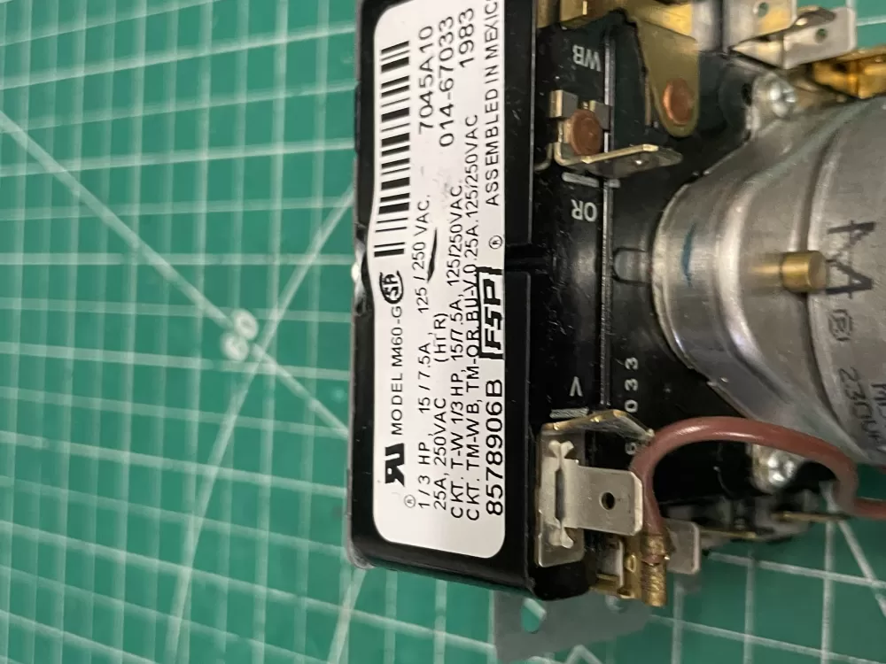 Whirlpool 8578906B PD00006074 WP8578906 8578906 Dryer Timer AZ203810 | Wm2187