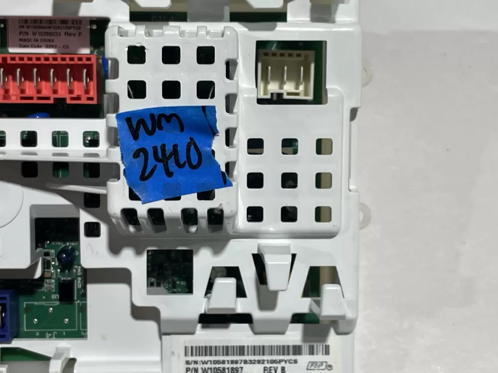 Whirlpool AP5803401 W10581897 PS8768789 Washer Control Board AZ143309 | Wm2410