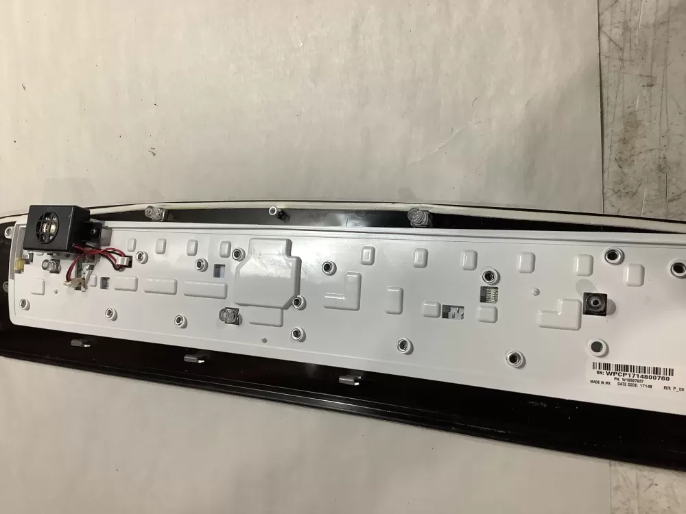 Whirlpool W10507937 Washer Control Panel