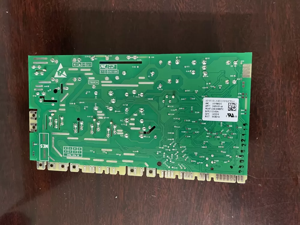Frigidaire Electrolux A10169002 785701-01 Washer Control Board AZ27783 | KM137