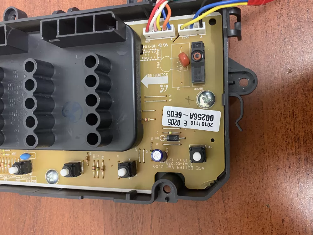 Samsung DC92-00256A DC41-00122B Washer UI Control Board AZ38925 | BKV384