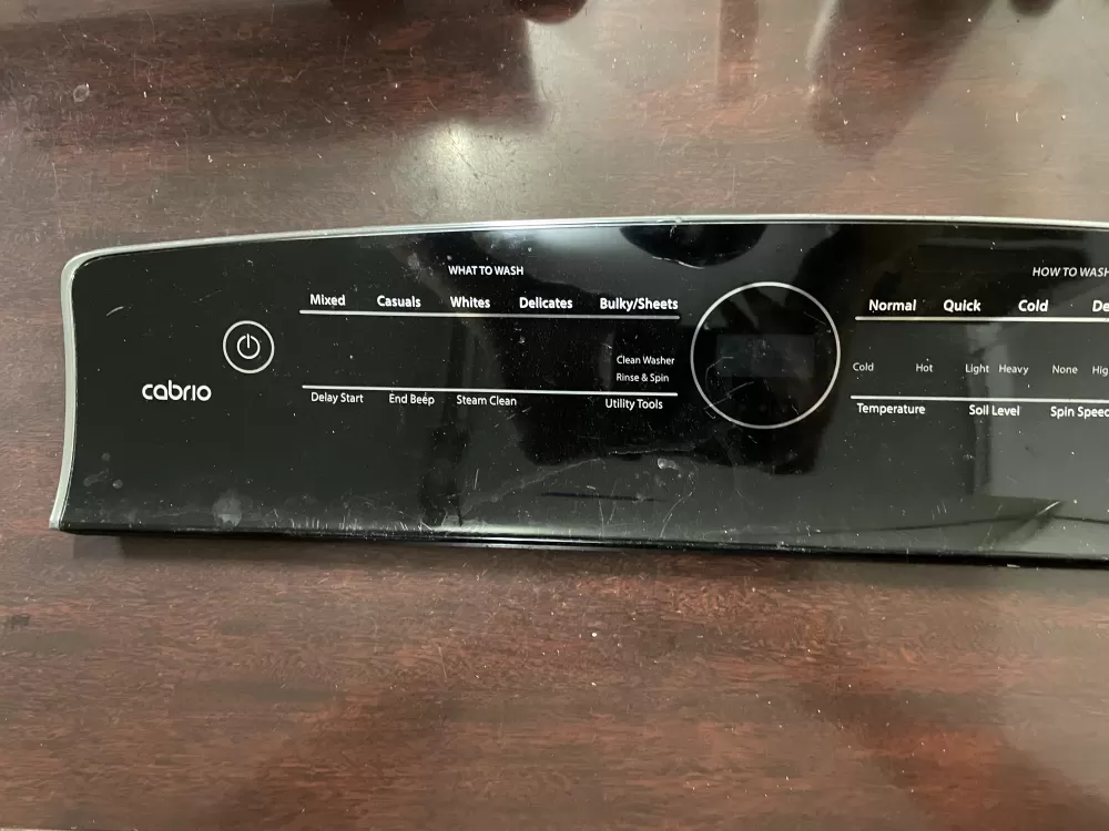 Whirlpool W10596697 W10870766 W11189143 W11089547 PS12074542 Washer Control Panel