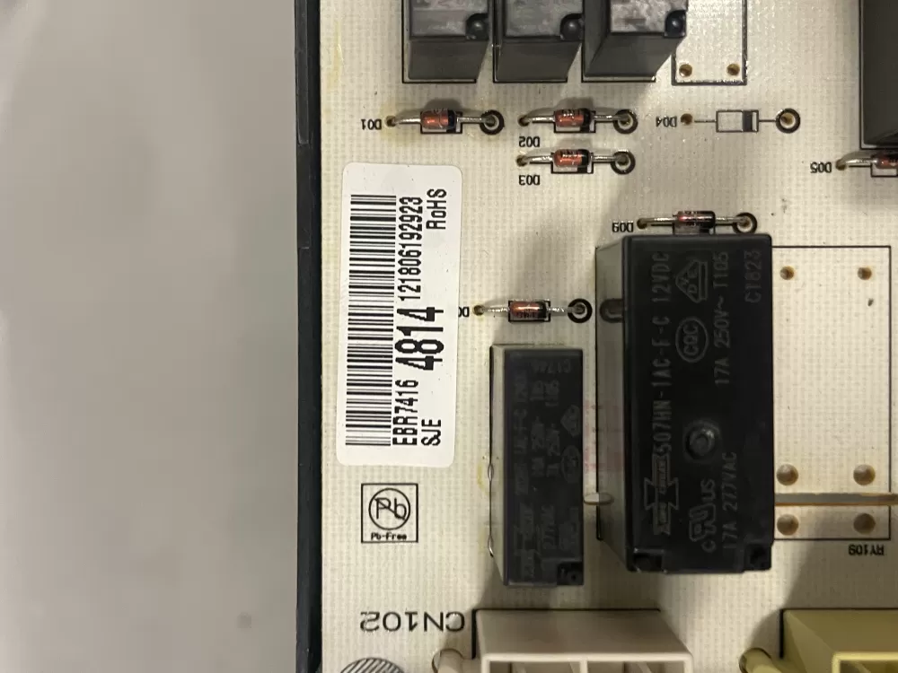 LG EBR74164814 Range Control Board Pcb AZ224258 | Wm993