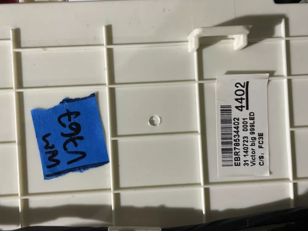 LG EBR78534402 Washer Display Power Control Board Assembly AZ192530 | Wmv767