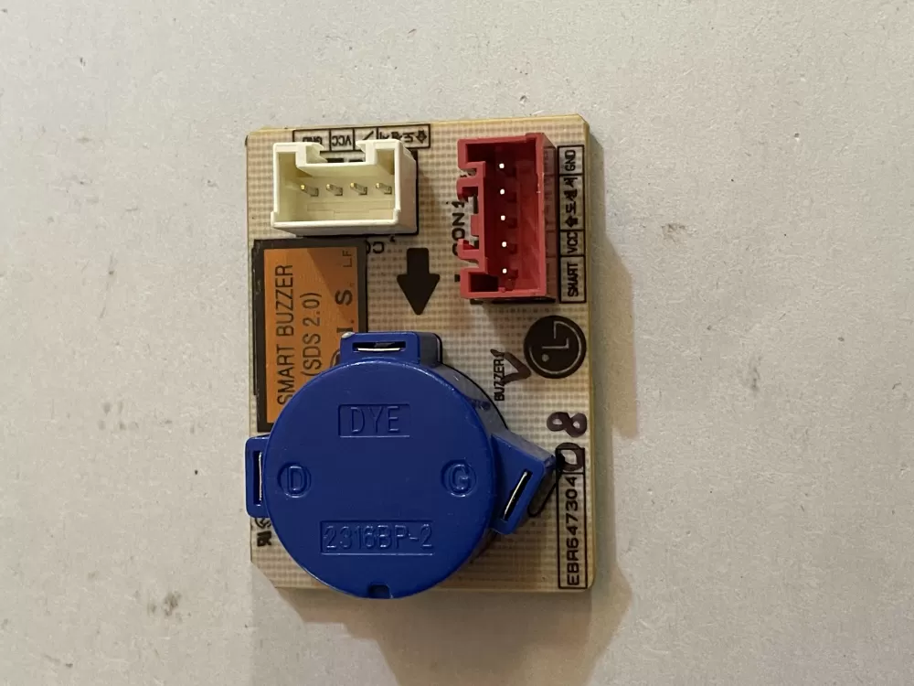 LG EBR64730423 EBR64730408 Refrigerator Control Board Buzzer