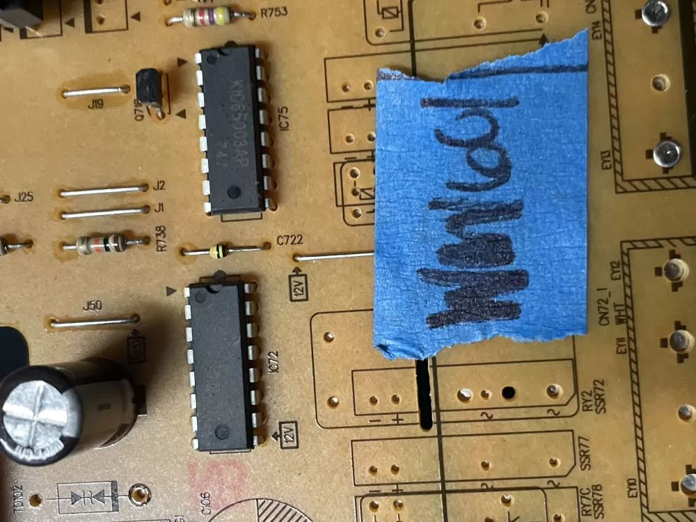 Samsung AP5962147 DA92 00384C Refrigerator Control Board AZ7569 | WM1601