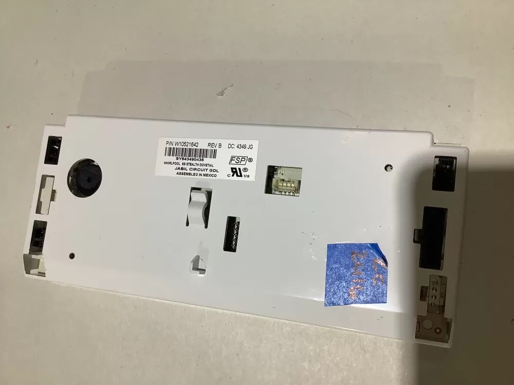 Whirlpool AP6022594 W10521642 WPW10521642 PS11755928 Refrigerator Dispenser Control Board