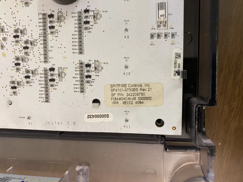 Frigidaire AP6285796 Refrigerator Control Board Display AZ30866 | BK251