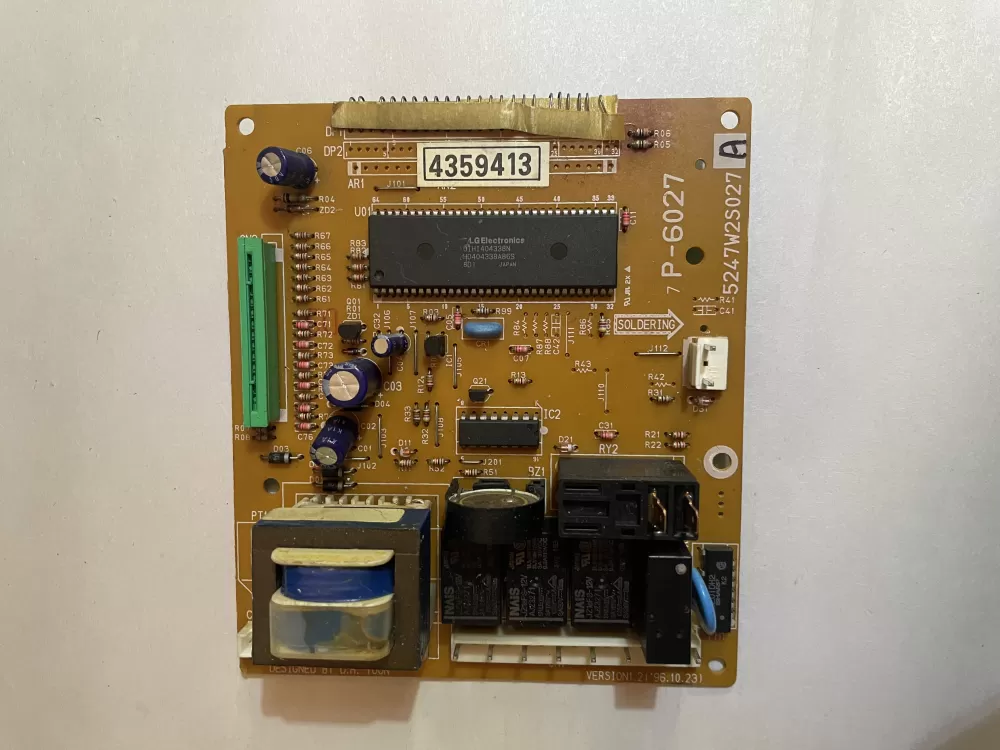 Whirlpool 5247W2S027A Microwave Control Board
