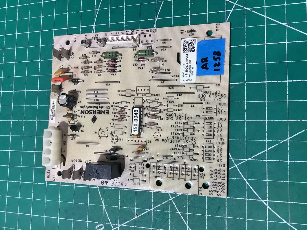 Rheem Air Handler Control Board 47-102077-02-04 156-9735 AZ190522 | AR1258