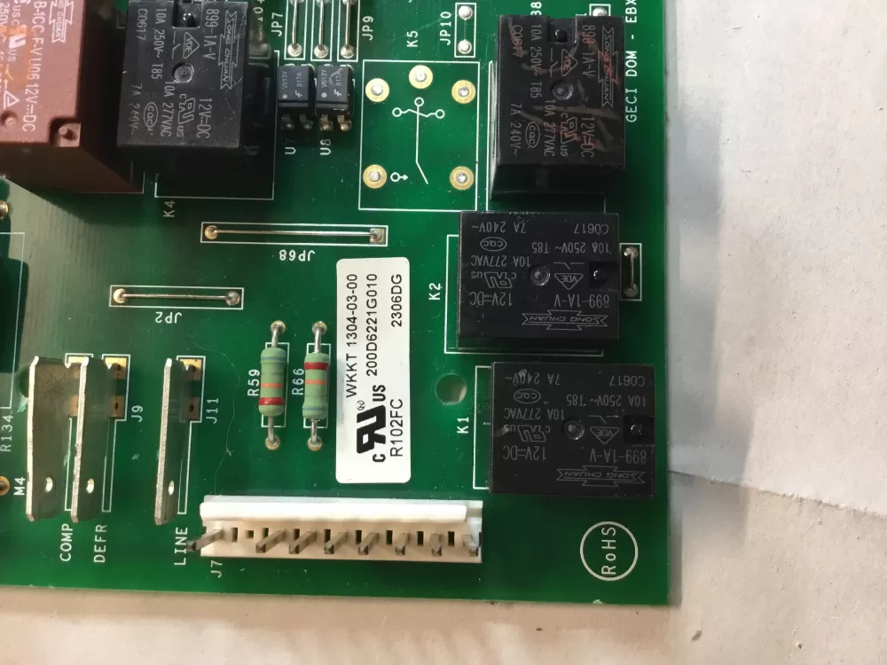 GE 200D6221G010 WR55X10552 Refrigerator Control Board AZ98278 | 1967