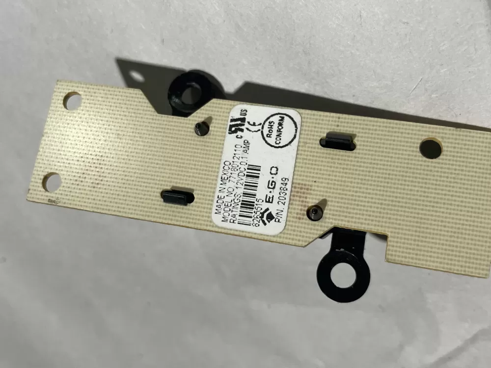 SPEED QUEEN WASHER CONTROL BOARD PART # 203849 AZ137727 | Wm2197