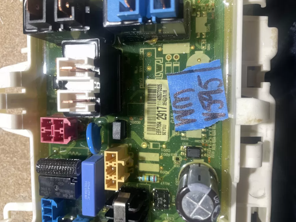 LG EBR76542917 Dryer Control Board AZ67731 | Wmv595