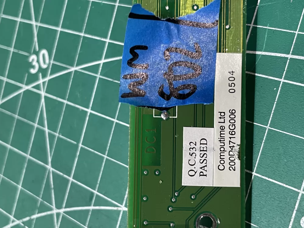 GE WR55X10389 Refrigerator User Interface Control Board AZ190077 | Wm802