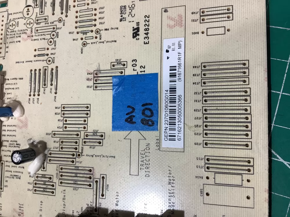 GE 237D1060G014 Washer Control Board AZ188567 | AV801