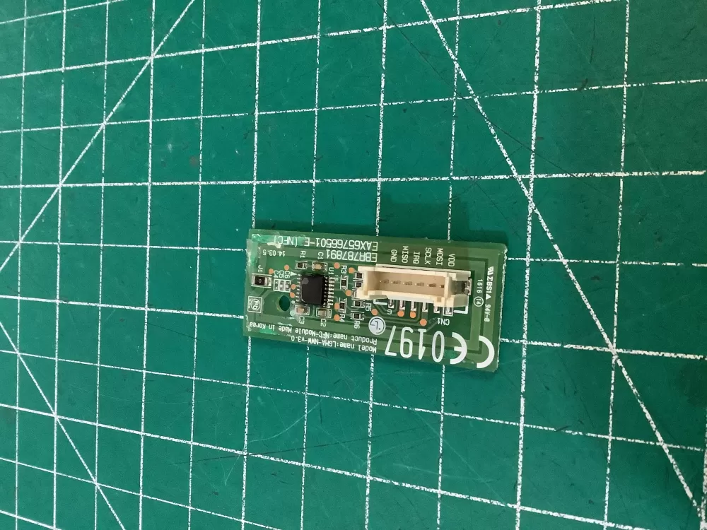 LG EBR80574938  AP6982795  EBR78789101 Washer User Interface Control Board