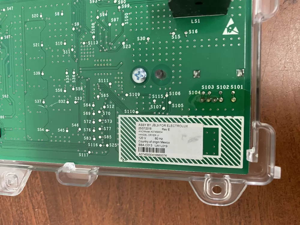 Kenmore Frigidaire A07459303 A07459304 Dryer Control Board AZ39209 | BK394