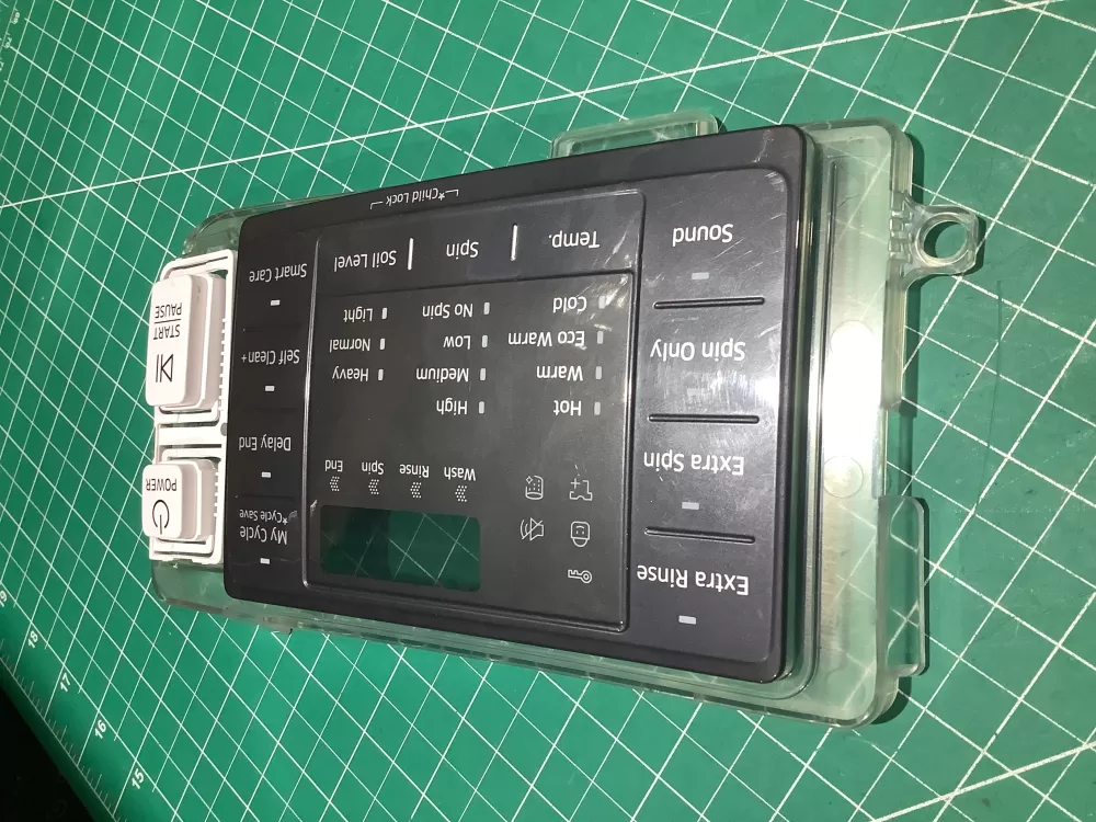 Samsung DC93-00376D  DC64-03116B Washer Control Inlay