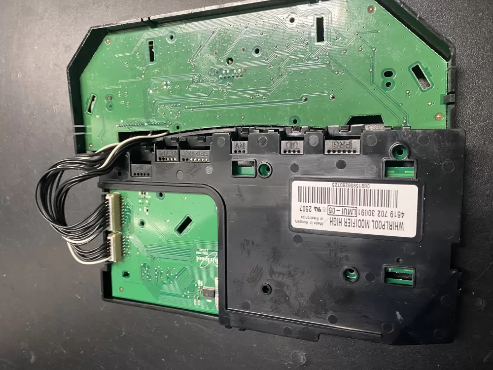 Whirlpool 4619 702 30691 Washer Control Board UI Display