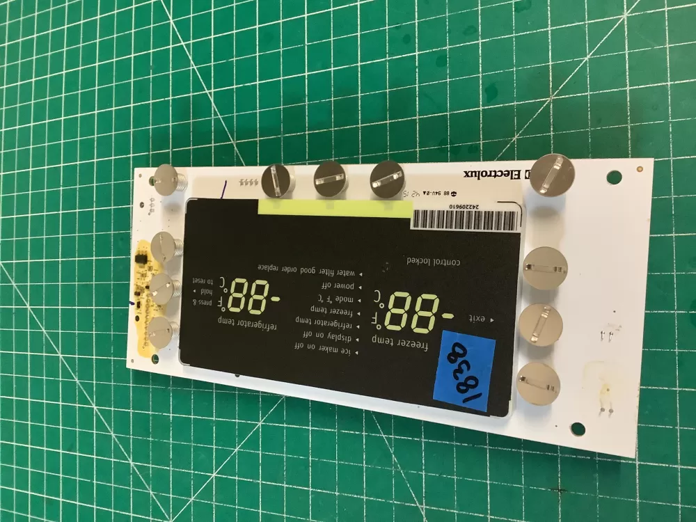 Electrolux 242209727 Refrigerator UI Display Control Board AZ224022 | NR1838