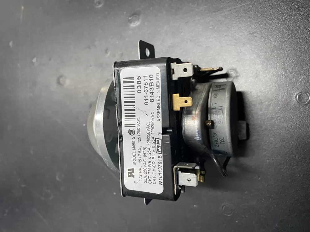 Whirlpool  Kenmore  Amana W10113761 WPW10113761 PS11748393 Dryer Timer