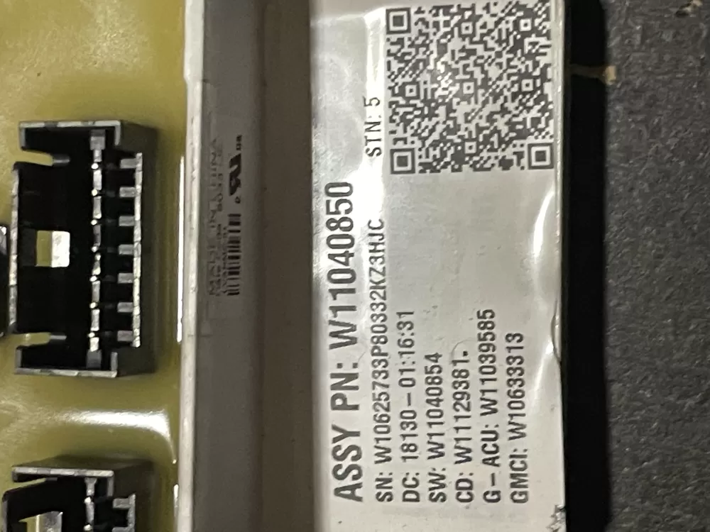 Whirlpool W11130238 W11040850 Washer Control Board AZ29441 | WM312