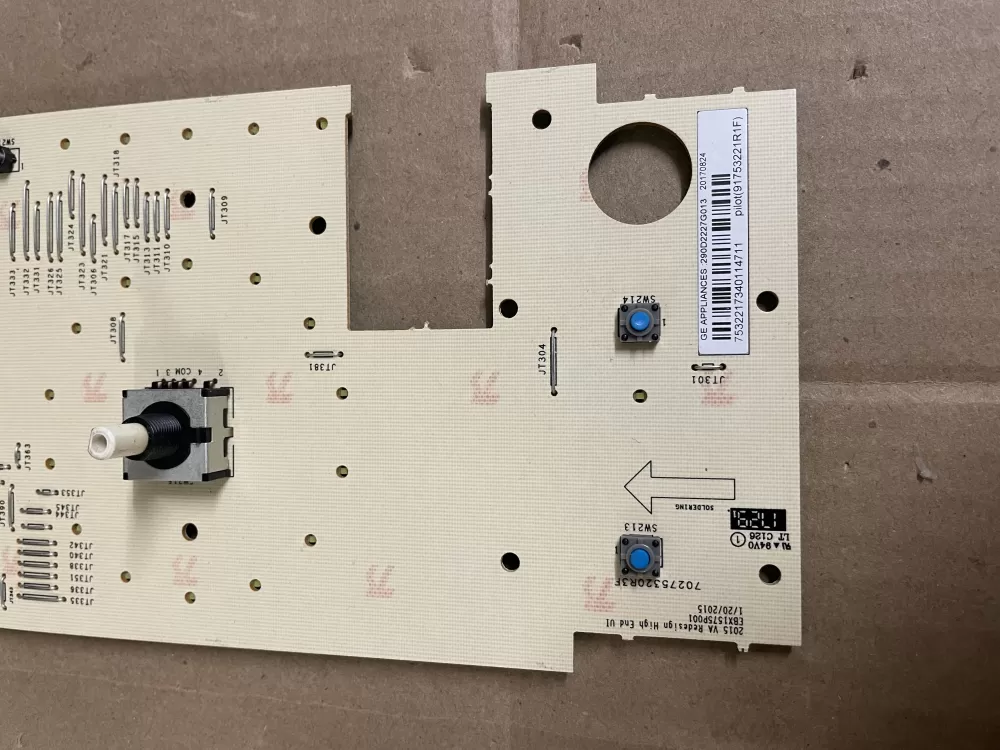 GE 290D2227G013 Washer Control Board Pcb Assembly AZ86631 | KMV349