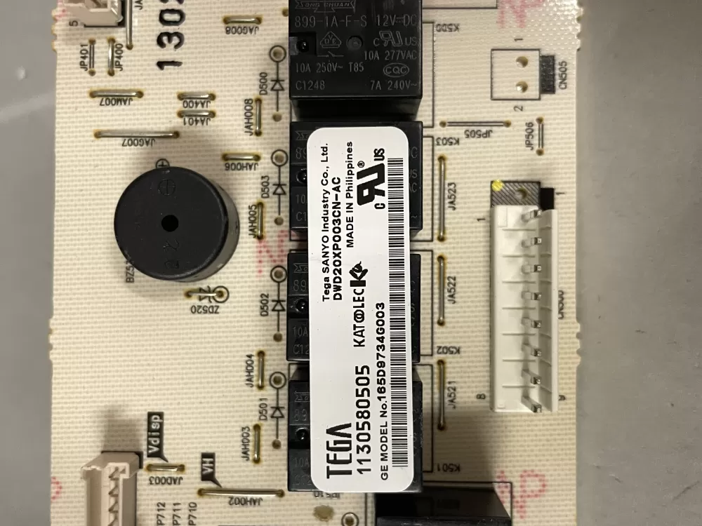 GE 165D9734G003 Dishwasher Control Board AZ219737 | Wm1810