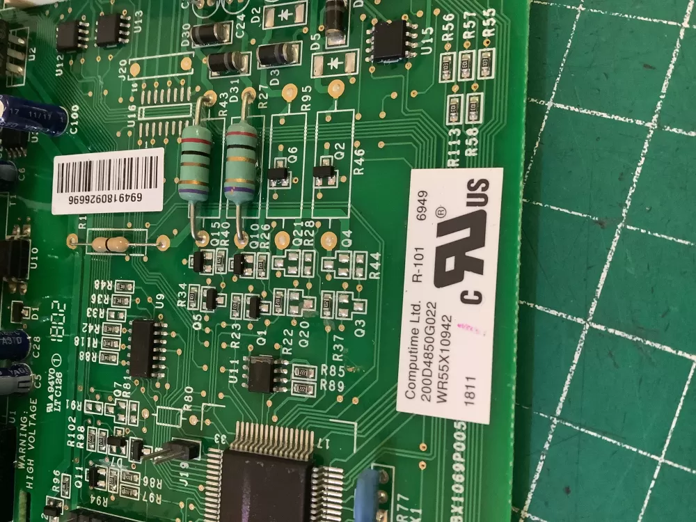 GE 200D6221G028 EBX1110P002 Refrigerator Control Board AZ205378 | NR612