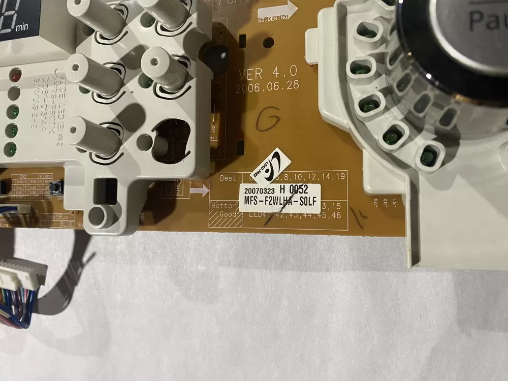 Samsung DC41-00045A AP4201750 AP3966842 Dryer Control Board AZ194524 | BK1738