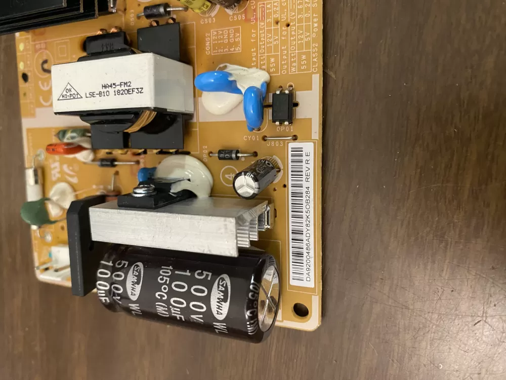 Samsung DA92-00486A AP5914912 Refrigerator Control Board AZ81106 | BK772