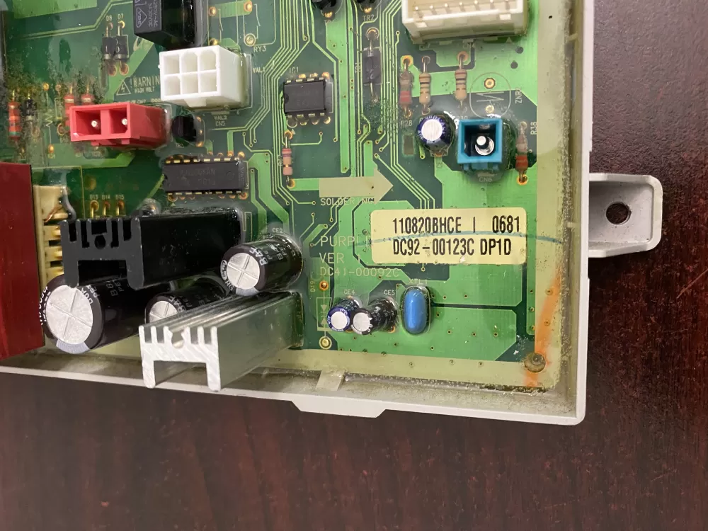 Samsung DC92-00123C Dryer Control Board AZ36912 | BK385
