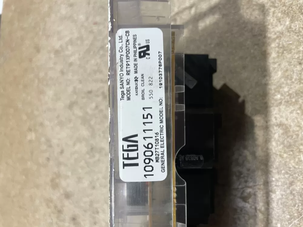 Kenmore Hotpoint GE WB27K10214 Range Control Board AZ74364 | Wm1815