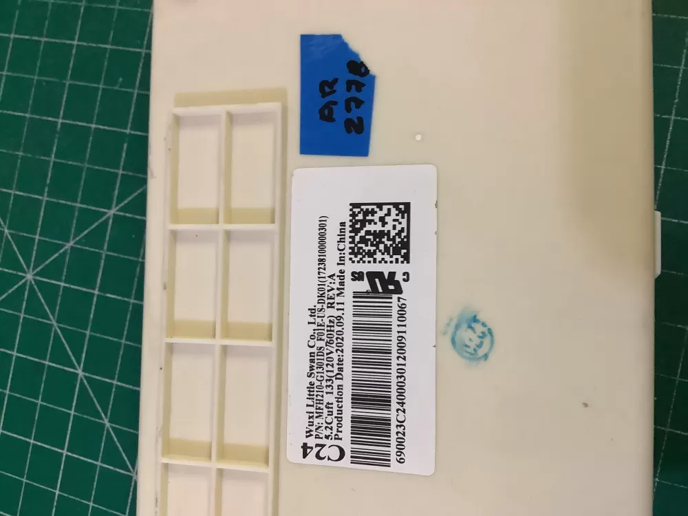 Midea MFH210 G1301DS Washer Control Board AZ199197 | AR2778