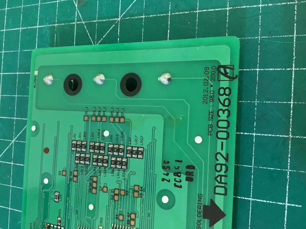 Samsung DA92 00368A Refrigerator Dispenser Board AZ204136 | NR334