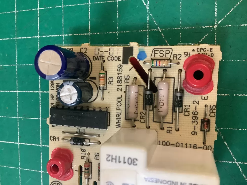 Whirlpool 4388932 2303824A Refrigerator Defrost Control Board AZ219476 | NR2189