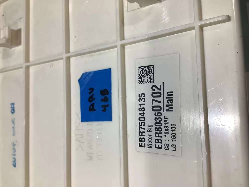 LG Washer Control Board Part # EBR803607 EBR7504813 AZ184886 | ARV468