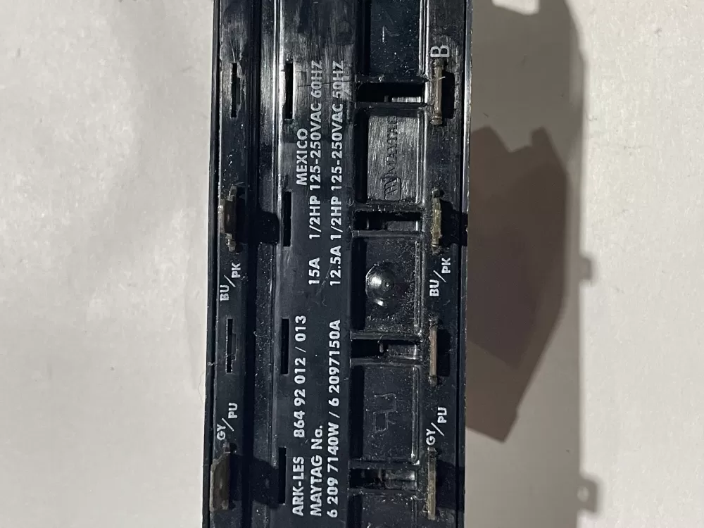 Maytag 6 2097140 Dryer Push Button Switch AZ175356 | KM648