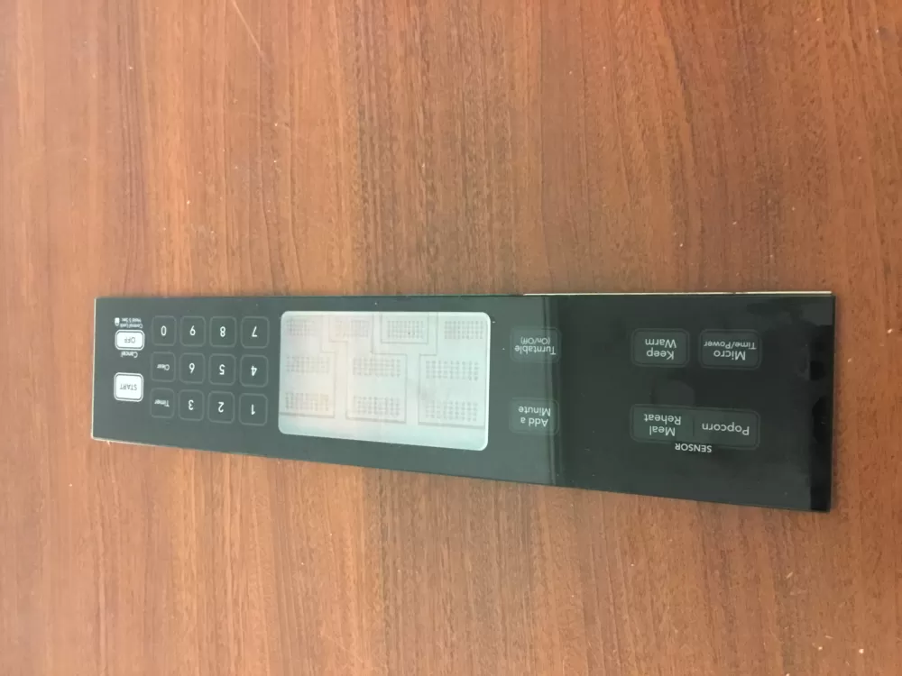 Whirlpool  KitchenAid WP8206635  AP6012104  SW761009  8206635  1200962  PS11745311 Microwave Display Control Panel
