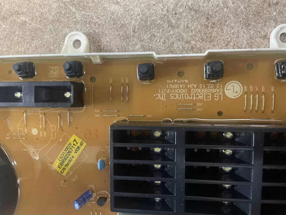 LG EBR62267117 EBR62267122 PS7792454 Washer Control Board AZ14694 | KMV255