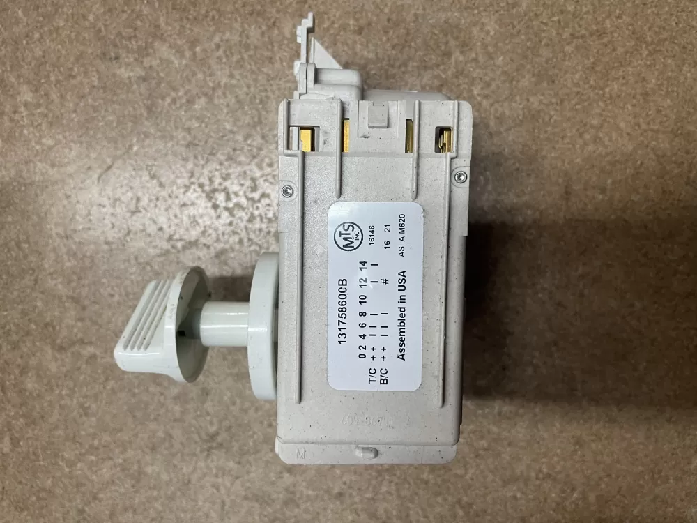 Frigidaire 131758600B GE Kenmore Washer Timer AZ13912 | KM1628