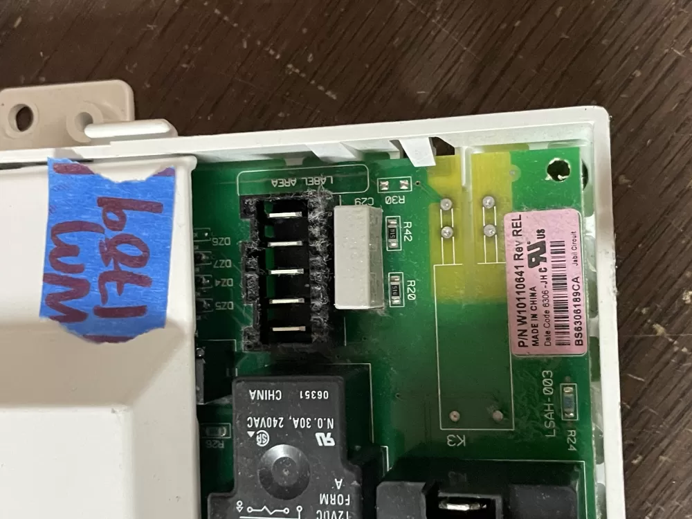 Whirlpool Kenmore AP6015062 W10110641 Dryer Control Board AZ48715 | Wm1789