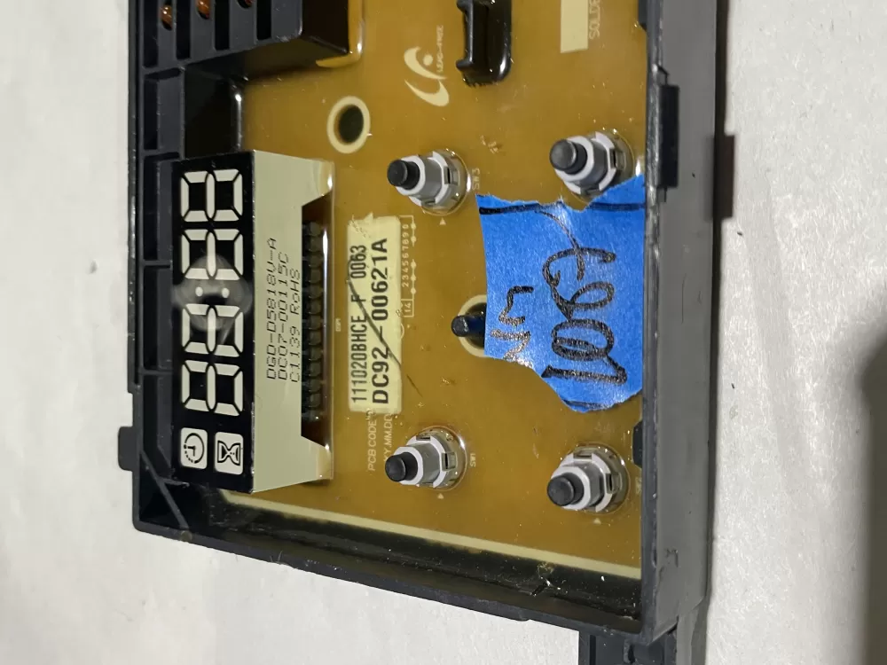 Samsung DC92-00619A DC92-00621A Washer Control Board AZ159022 | Wm1087