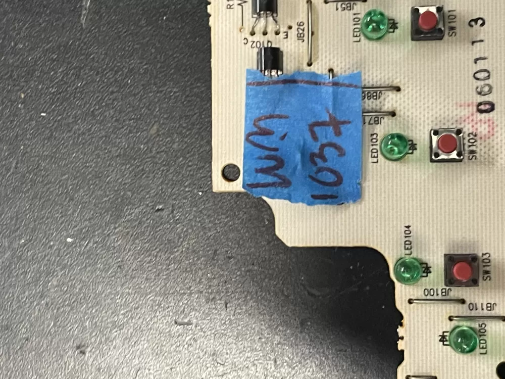 GE 165D7803P001 Dishwasher Control Board AZ20294 | WM1037